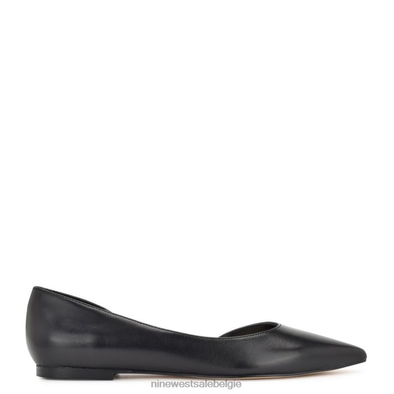 Nine West L48XT2267 zwart leer blaha d'orsay-flats