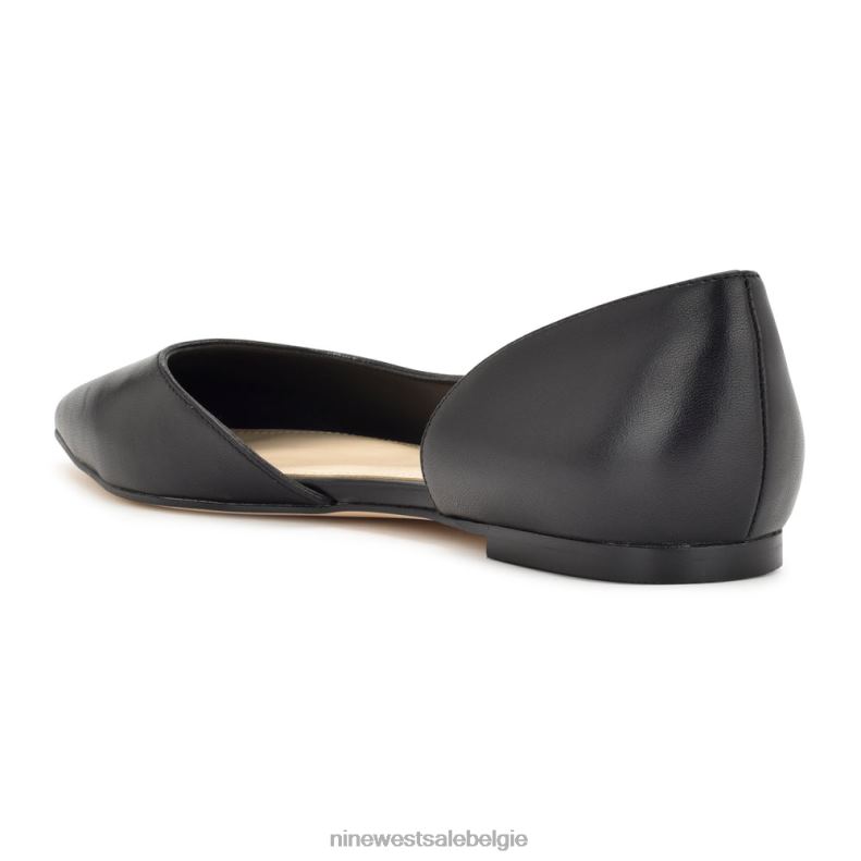 Nine West L48XT2267 zwart leer blaha d'orsay-flats