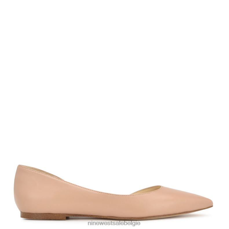 Nine West L48XT2268 nauwelijks naakt leer blaha d'orsay-flats