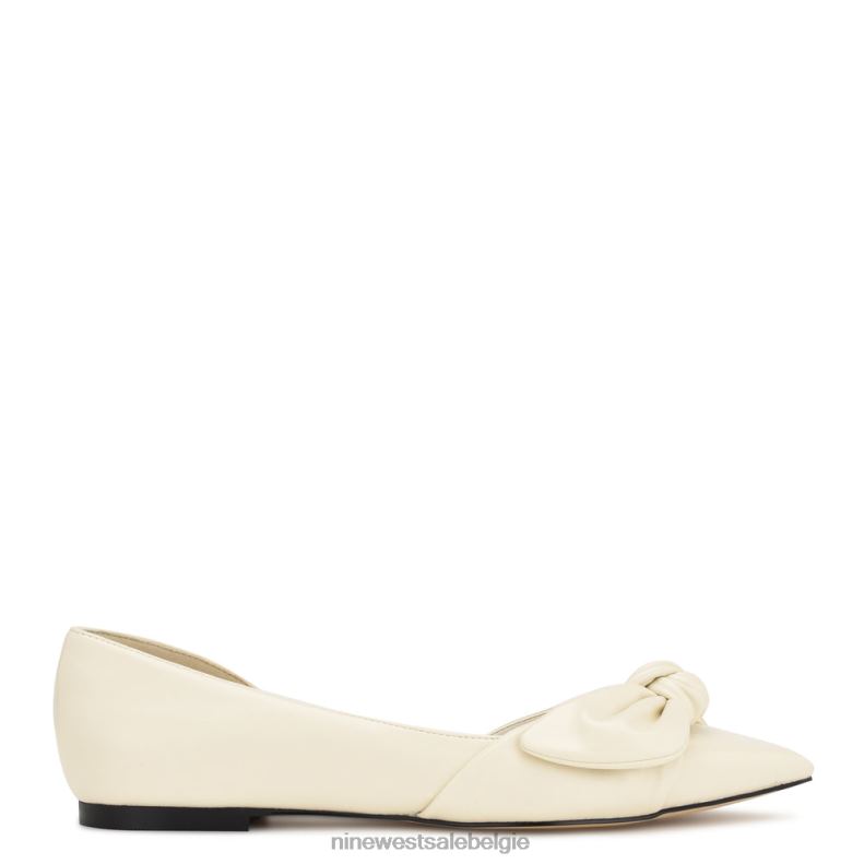 Nine West L48XT2270 chique crème bannie d'orsay-flats