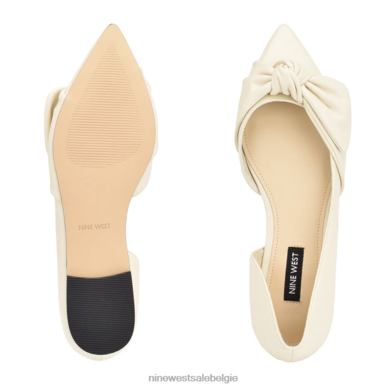 Nine West L48XT2270 chique crème bannie d'orsay-flats