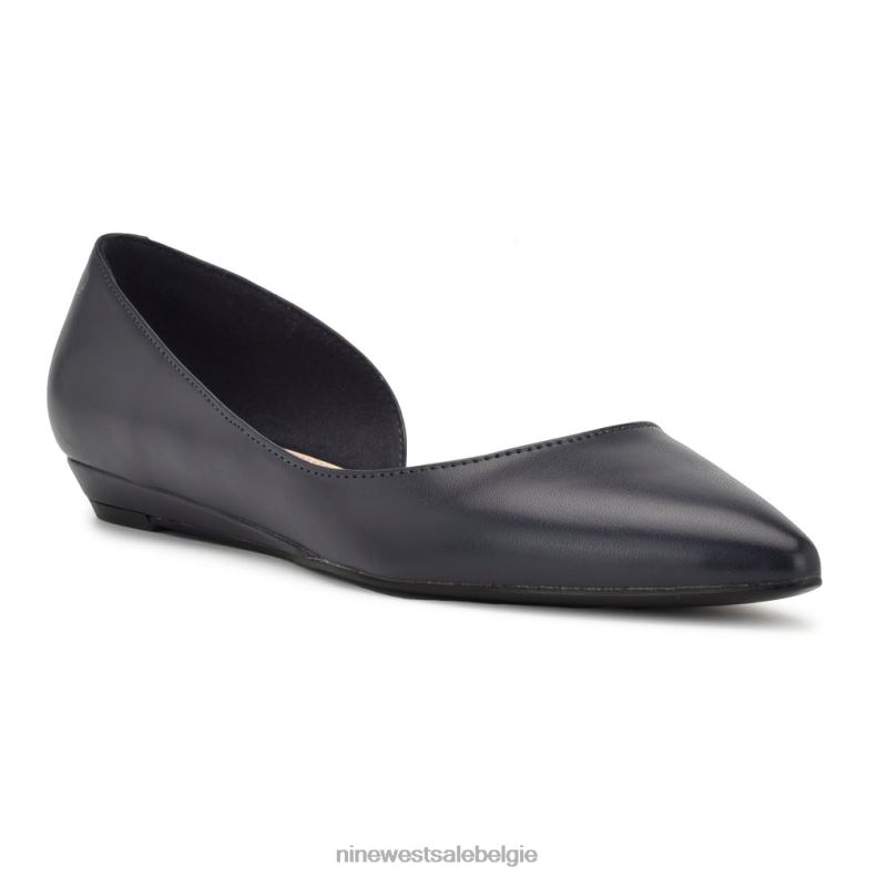 Nine West L48XT2272 Franse marine saige d'orsay-flats