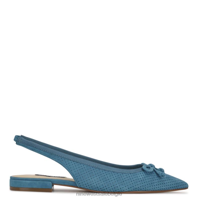 Nine West L48XT1063livi slingback puntige teenflats