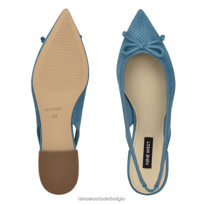 Nine West L48XT1063livi slingback puntige teenflats