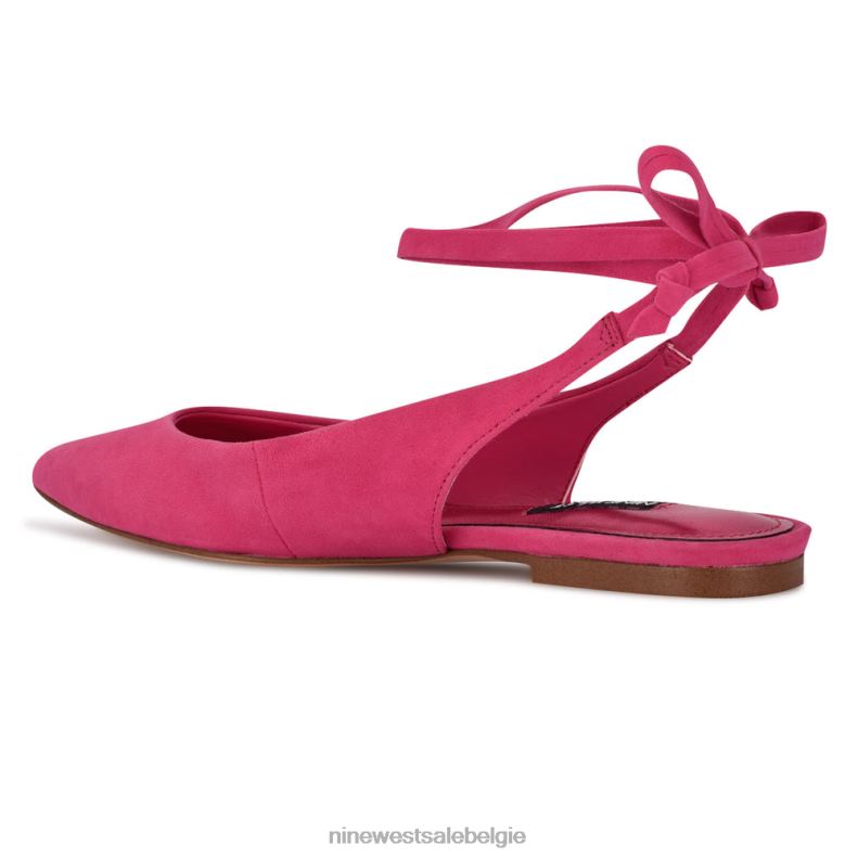 Nine West L48XT1920bop enkelwikkel puntige teenflats