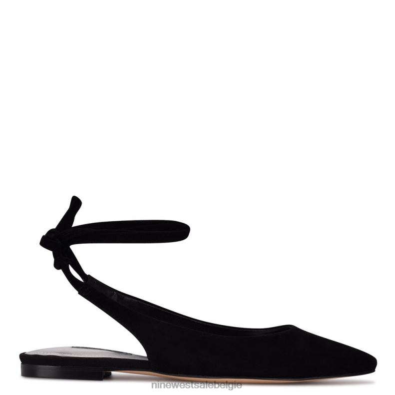 Nine West L48XT1921bop enkelwikkel puntige teenflats