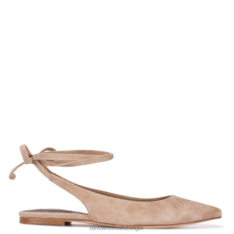 Nine West L48XT2252bop enkelwikkel puntige teenflats