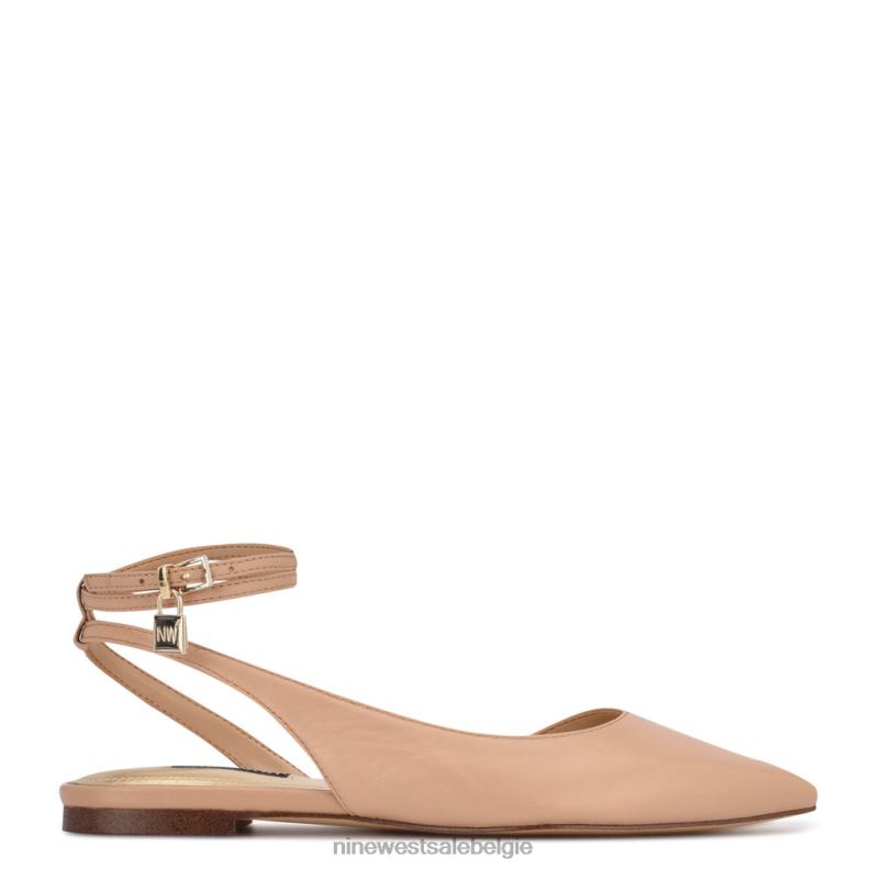 Nine West L48XT2281 warm blozen leer baria puntige teenflats