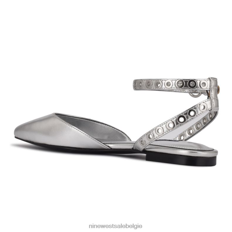 Nine West L48XT2341Brez enkelbandje, puntige teenflats