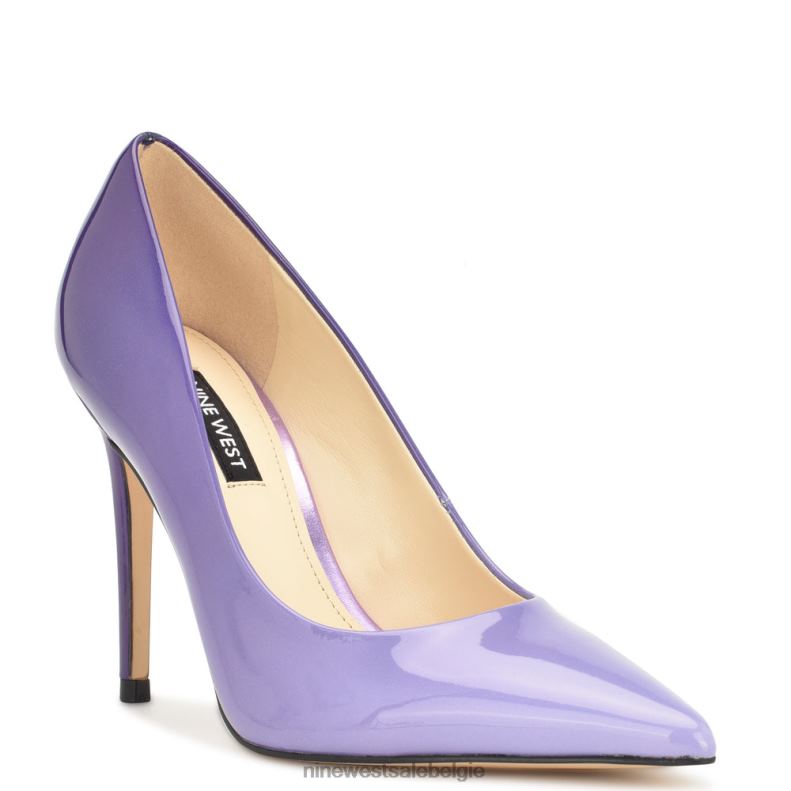 Nine West L48XT1253 paars ombre patent frisse pumps met puntige neus