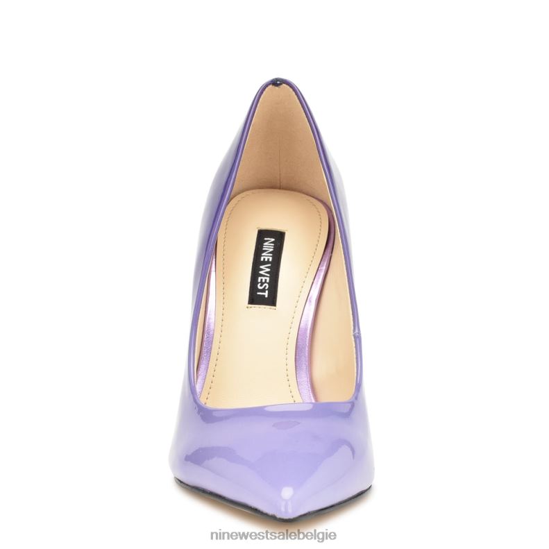 Nine West L48XT1253 paars ombre patent frisse pumps met puntige neus