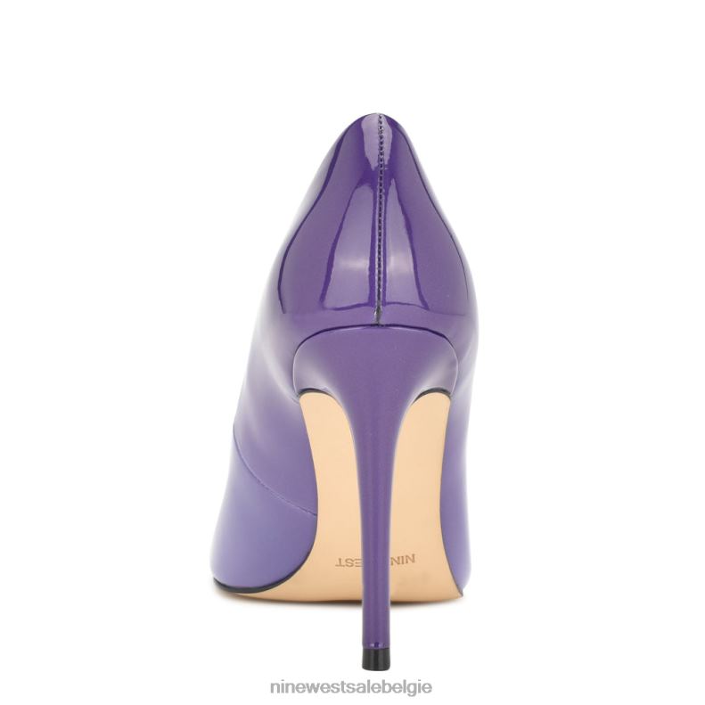 Nine West L48XT1253 paars ombre patent frisse pumps met puntige neus