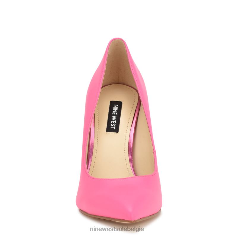 Nine West L48XT1257 Neon roze Tatiana pumps met puntige neus