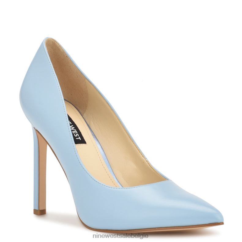 Nine West L48XT1258 babyblauw Tatiana pumps met puntige neus