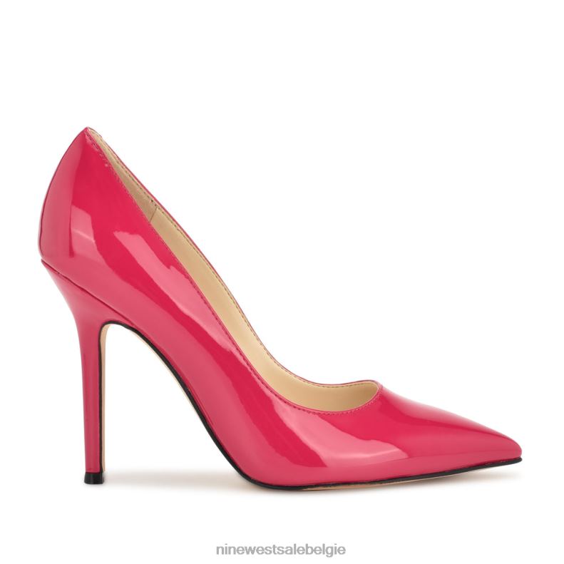 Nine West L48XT1261 magenta patent bliss puntige teenpumps