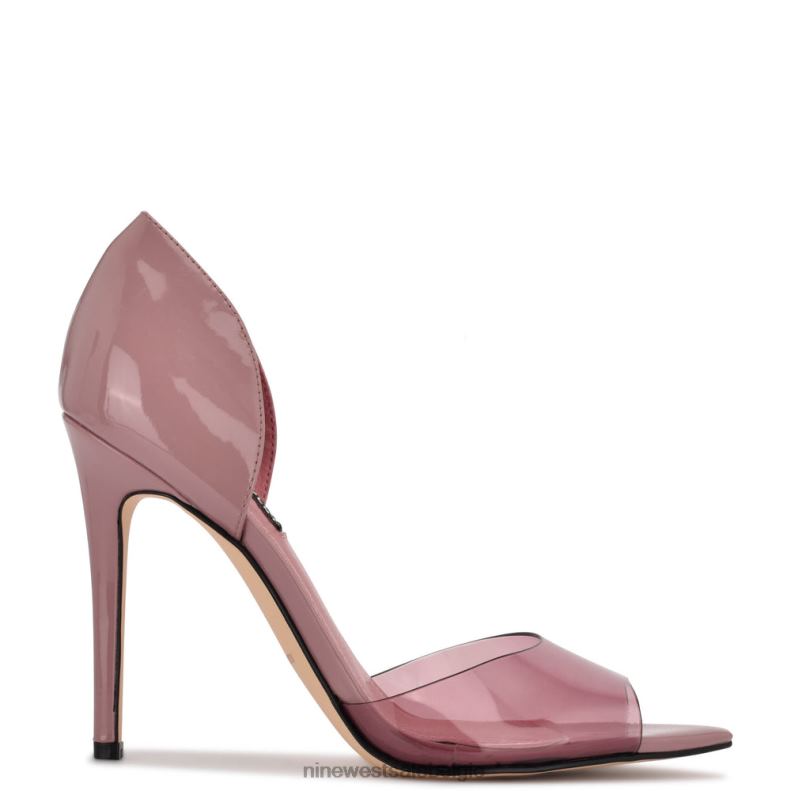 Nine West L48XT1310 roze/helder lak prijs peep toe pumps