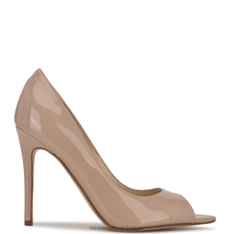 Nine West L48XT1477prizz pumps met open teen