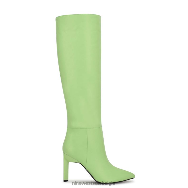 Nine West L48XT1065 Neon groen laarzen met hak