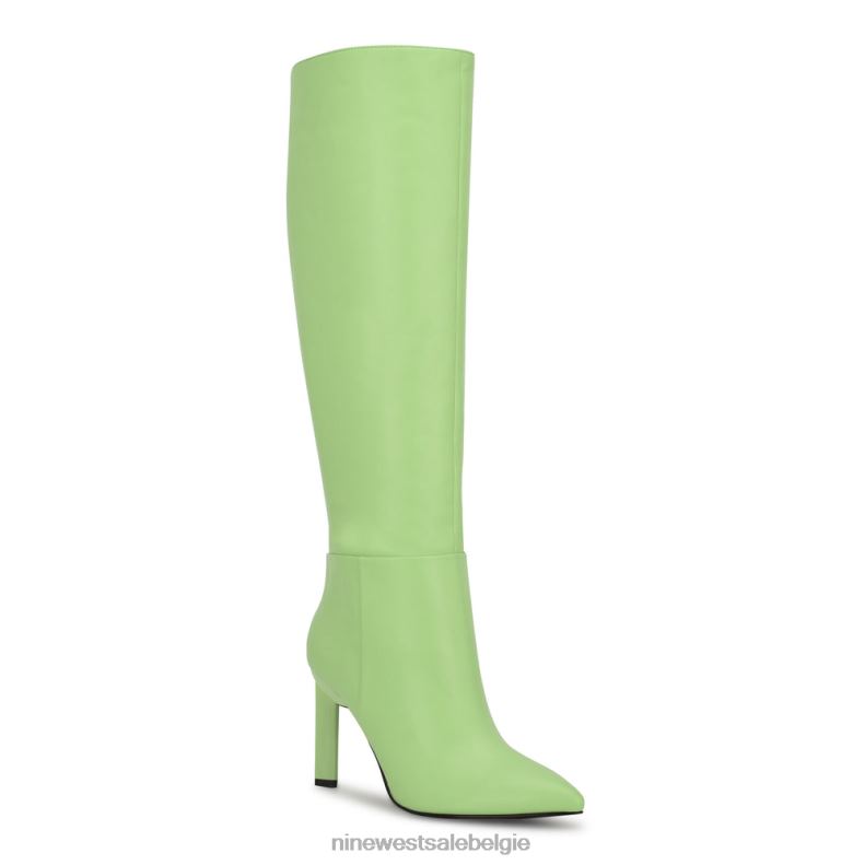 Nine West L48XT1065 Neon groen laarzen met hak