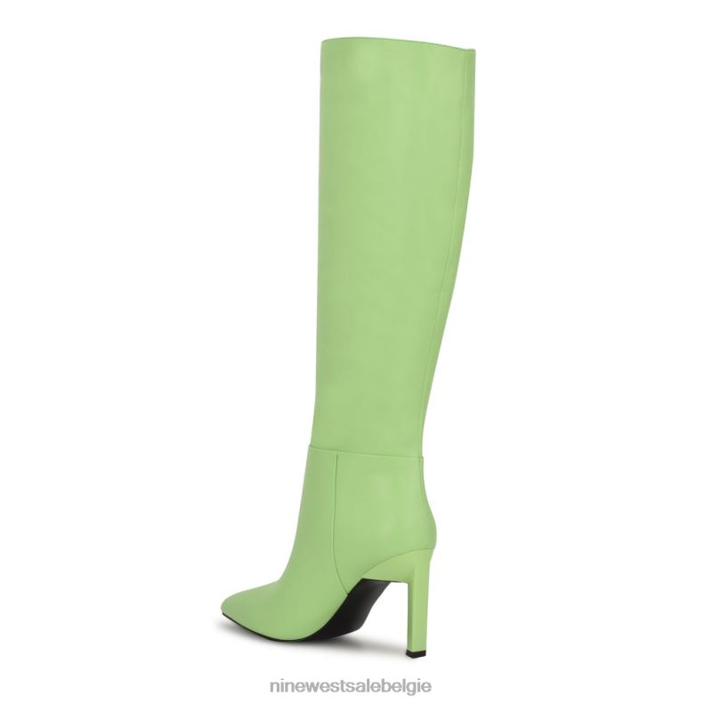 Nine West L48XT1065 Neon groen laarzen met hak