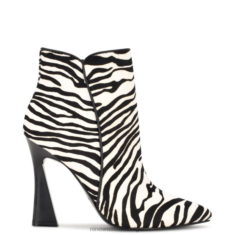 Nine West L48XT1510 zebra haarkalf torrie jurk laarsjes