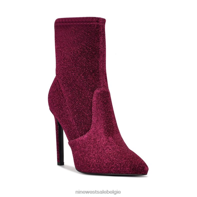 Nine West L48XT1535 roze metaalachtig teoy jurk laarsjes