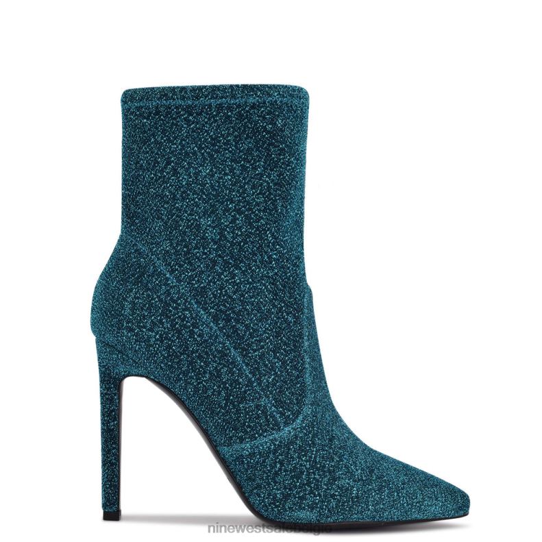 Nine West L48XT1537 blauwe glitters teoy jurk laarsjes