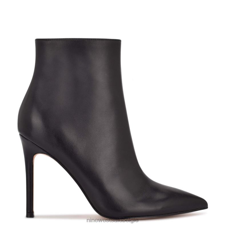 Nine West L48XT1640 zwart leer Farrah jurk laarsjes