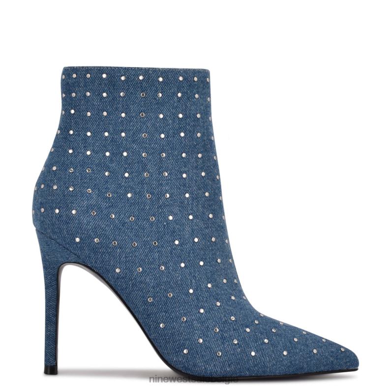 Nine West L48XT1658 denim met studs Farrah jurk laarsjes