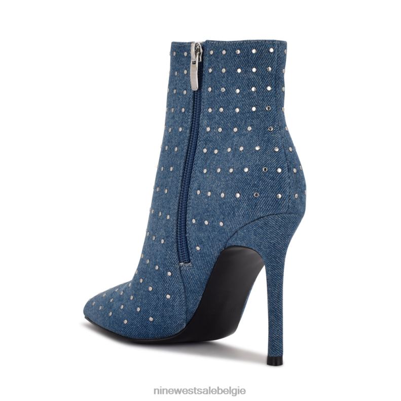 Nine West L48XT1658 denim met studs Farrah jurk laarsjes