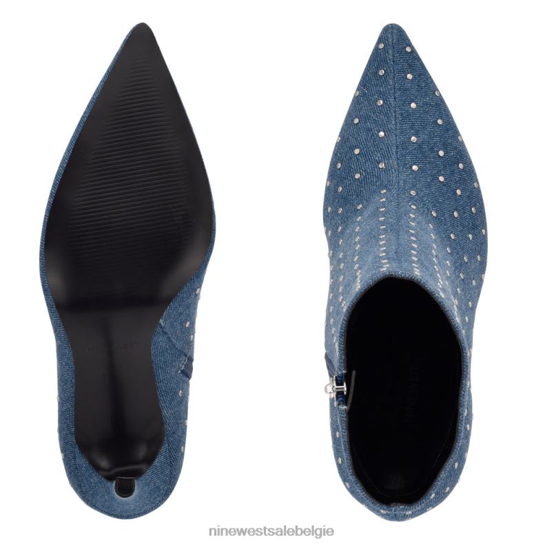 Nine West L48XT1658 denim met studs Farrah jurk laarsjes