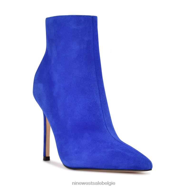 Nine West L48XT1686 blauw suède Farrah jurk laarsjes