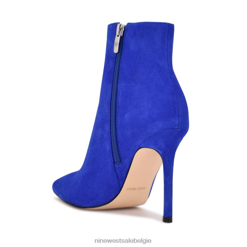 Nine West L48XT1686 blauw suède Farrah jurk laarsjes