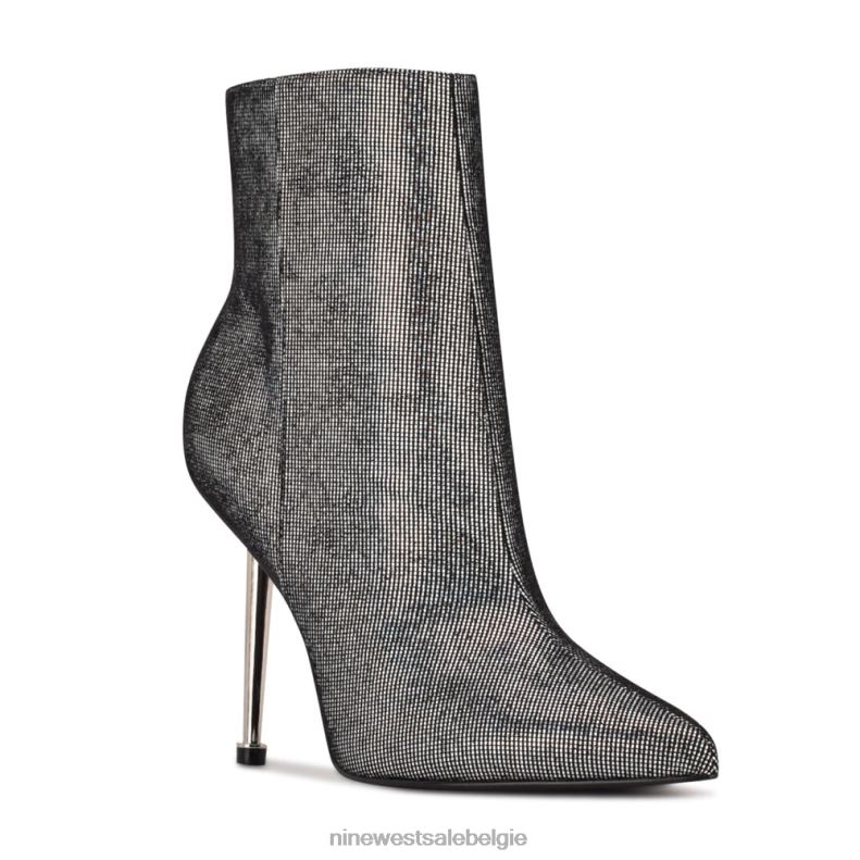 Nine West L48XT1861 zilveren holografisch nette laarsjes proberen