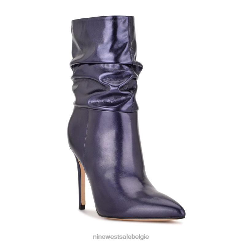 Nine West L48XT1882 marine metallic jenn jurk laarsjes