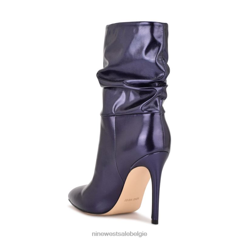 Nine West L48XT1882 marine metallic jenn jurk laarsjes