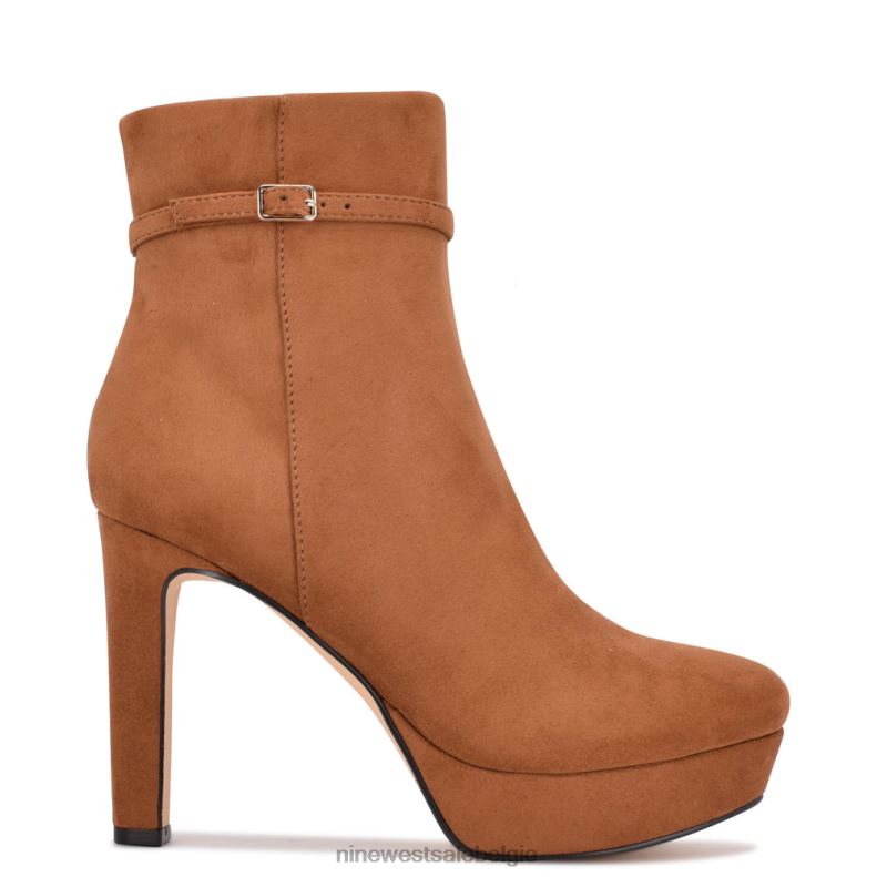 Nine West L48XT2929 bruin suède gripe jurk laarsjes