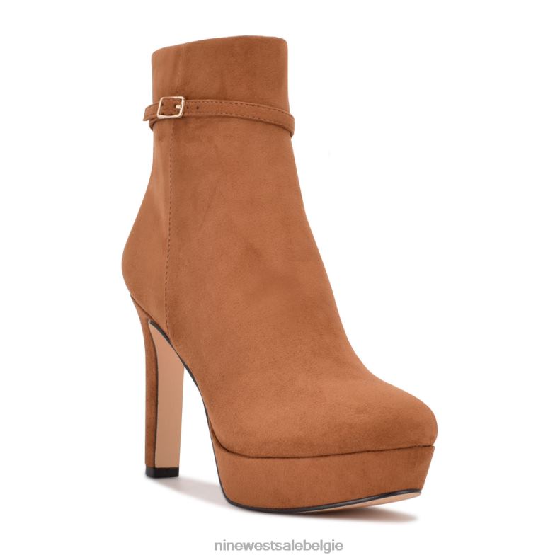 Nine West L48XT2929 bruin suède gripe jurk laarsjes