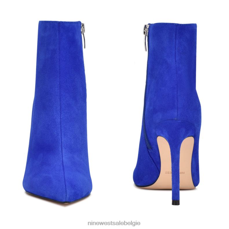 Nine West L48XT951 blauw suède Farrah jurk laarsjes