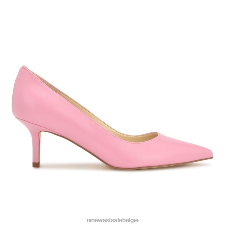 Nine West L48XT1156 roze Arlene pumps met puntige neus