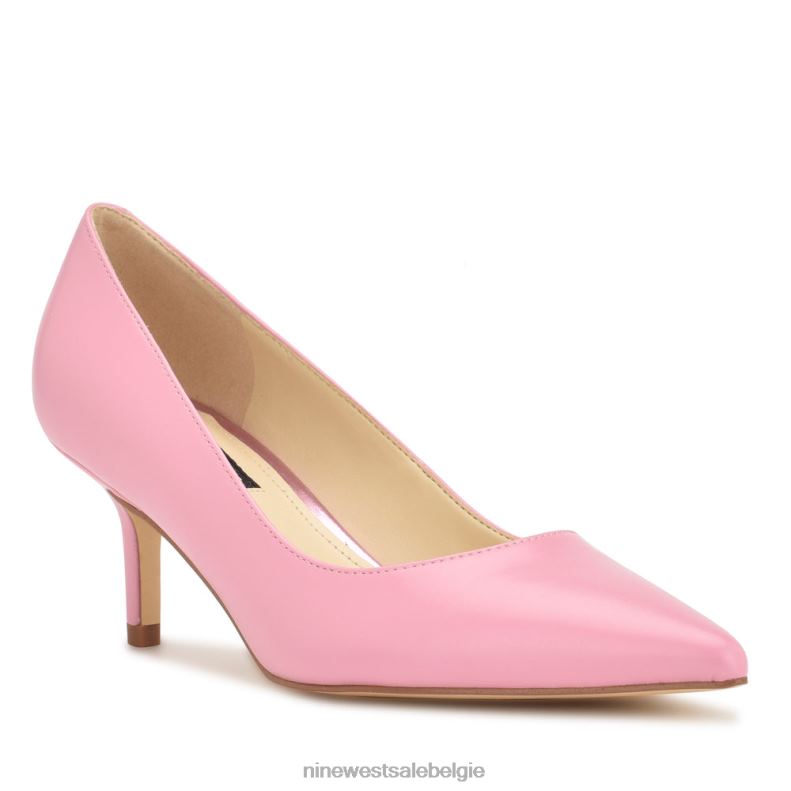 Nine West L48XT1156 roze Arlene pumps met puntige neus