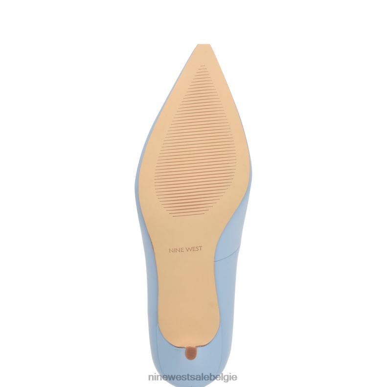 Nine West L48XT1158 lichtblauw Arlene pumps met puntige neus