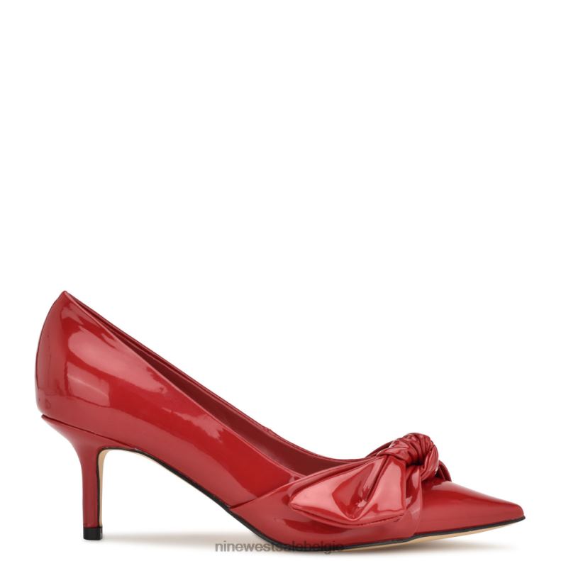 Nine West L48XT1159 rood patent andee jurkpumps