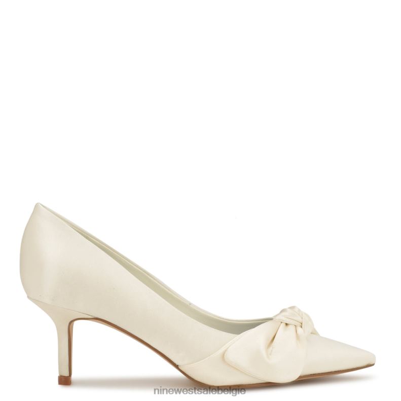 Nine West L48XT1160 ivoor satijn andee jurkpumps