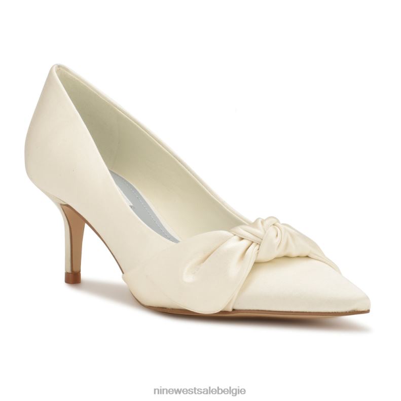 Nine West L48XT1160 ivoor satijn andee jurkpumps