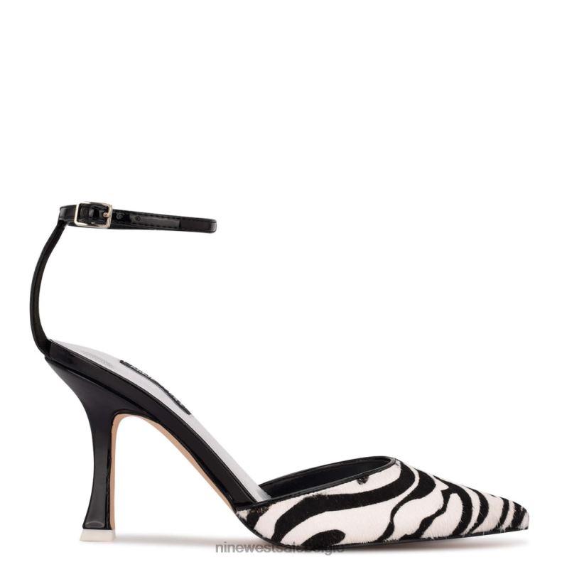 Nine West L48XT1209mooi gevormde puntige pumps met enkelbandjes