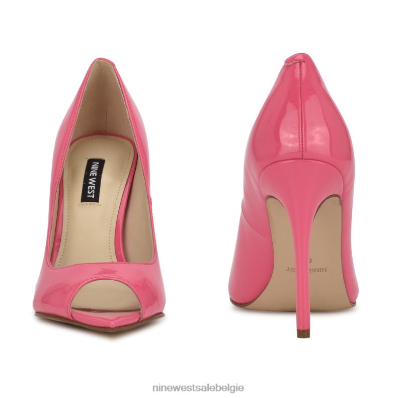 Nine West L48XT1014prizz pumps met open teen