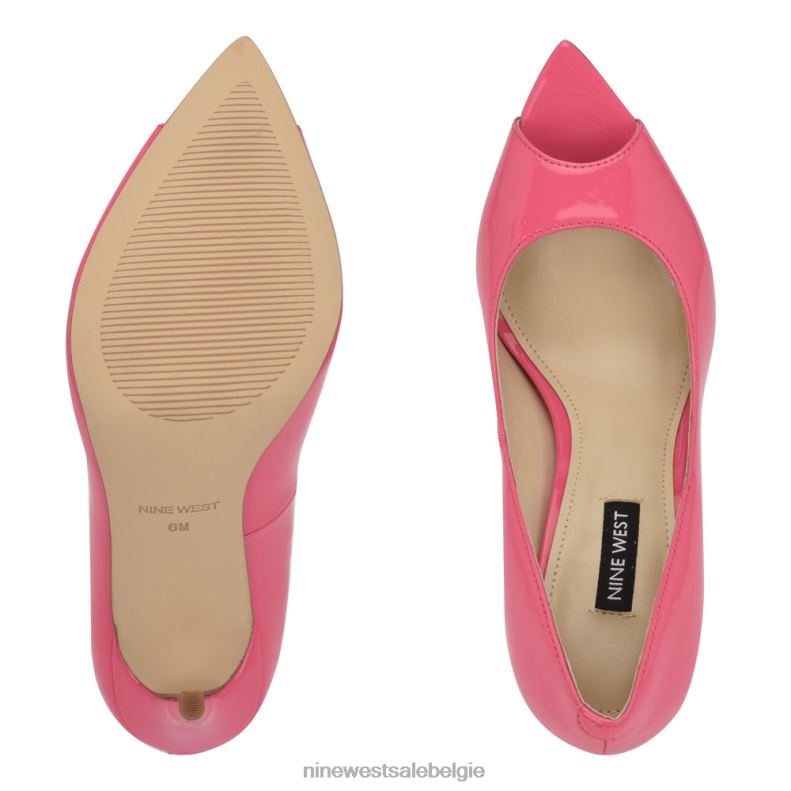 Nine West L48XT1014prizz pumps met open teen