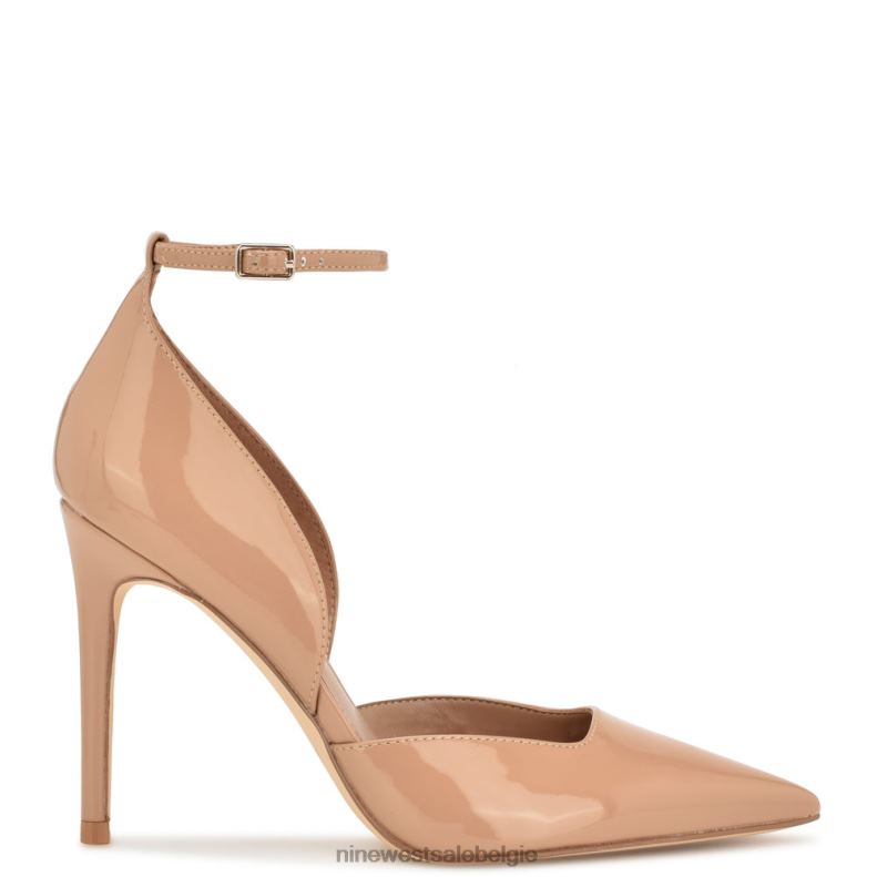 Nine West L48XT1384 blozen patent finda d'orsay pumps met enkelbandjes