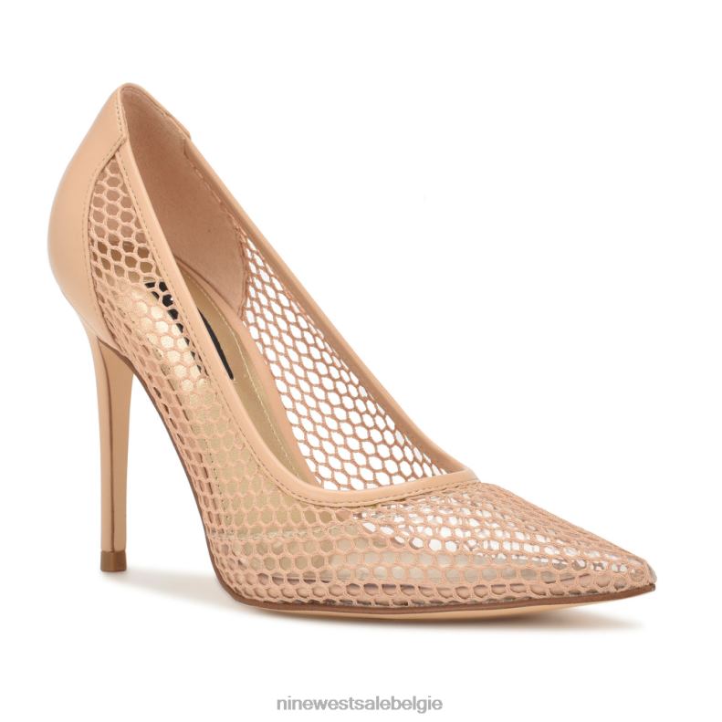 Nine West L48XT1404 lichtroze flings mesh-pompen